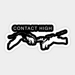 Contact High Sticker